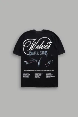 (1 OF 500) Death Star "Premium" Oversized Tee in Black