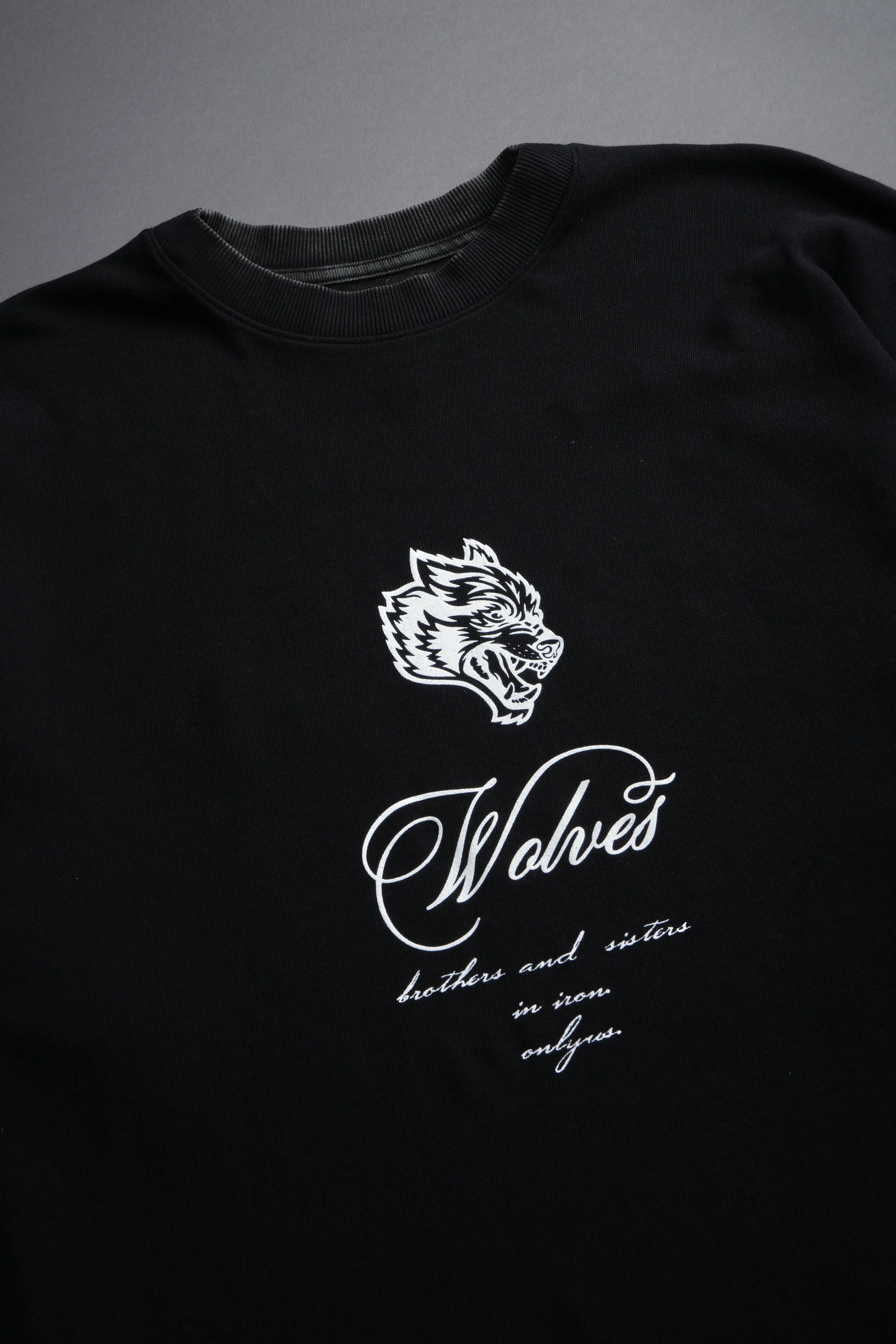 (1 OF 500) Death Star "Premium" Oversized Tee in Black