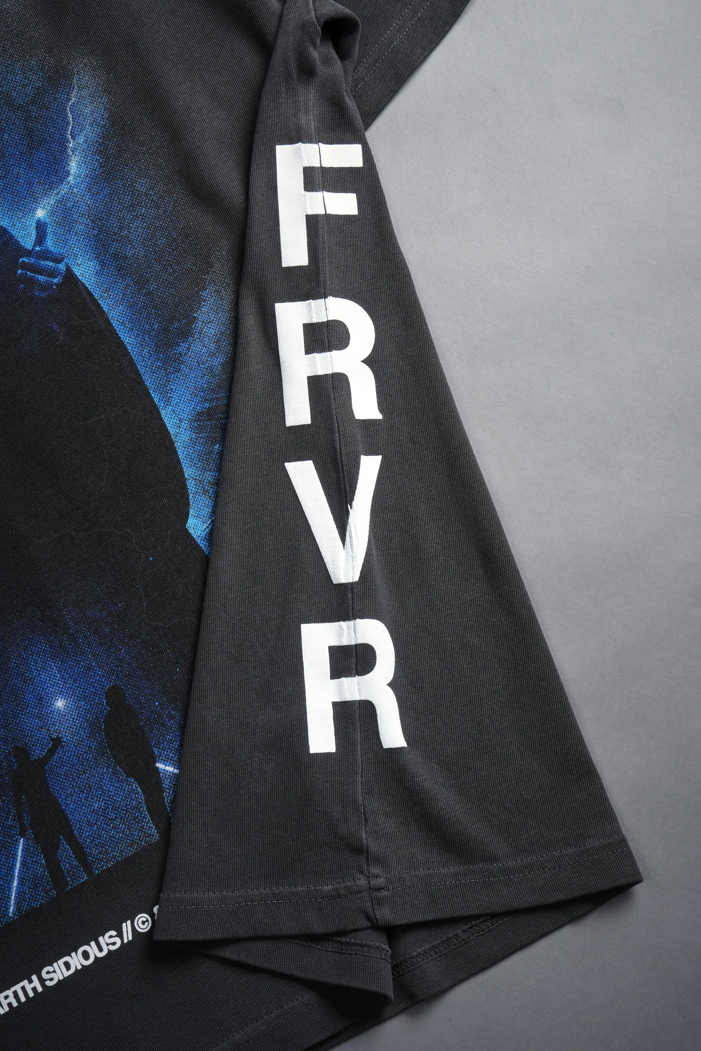 (1 OF 500) Sith Lord "Premium" Oversized Tee in Wolf Gray