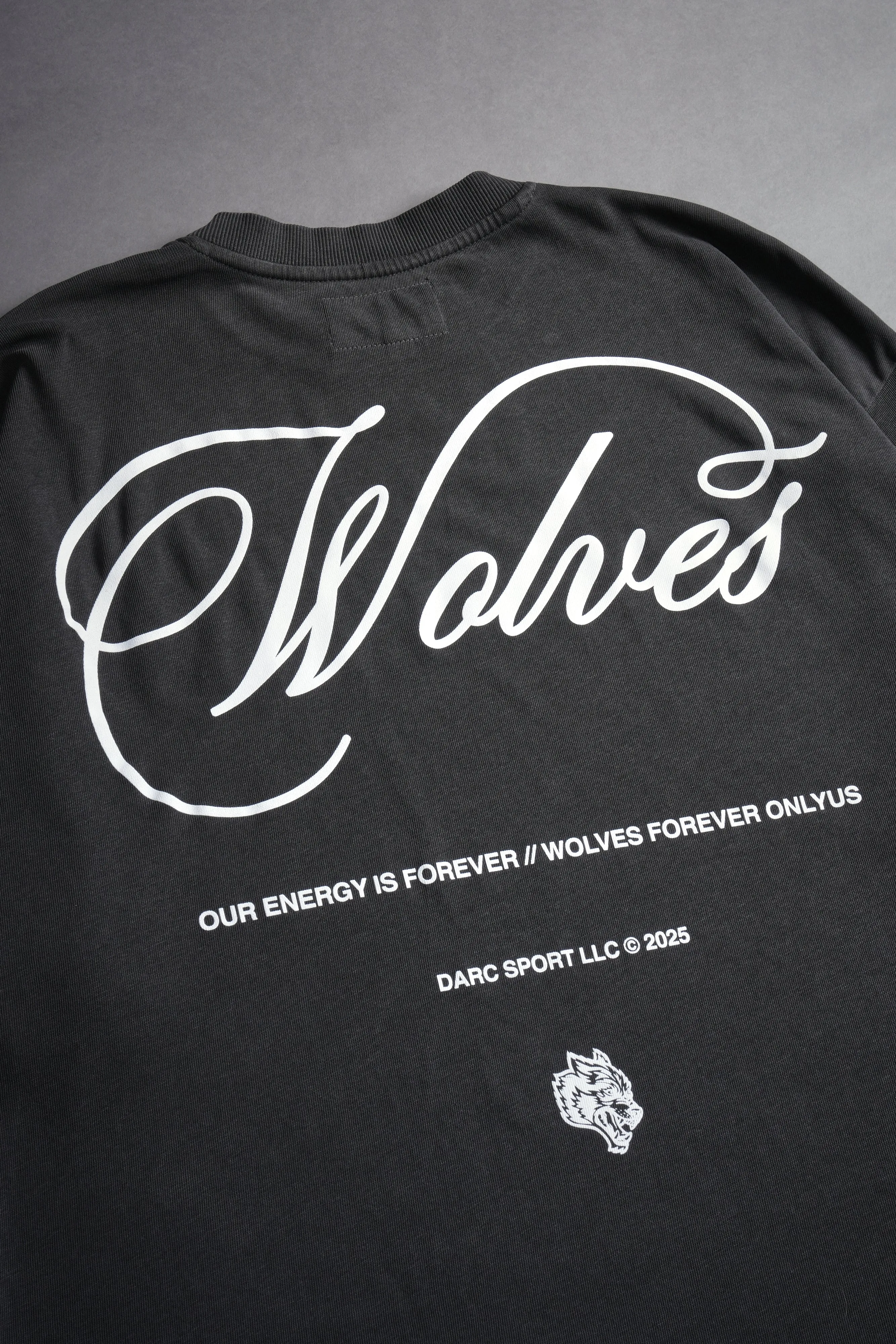 (1 OF 500) Sith Lord "Premium" Oversized Tee in Wolf Gray