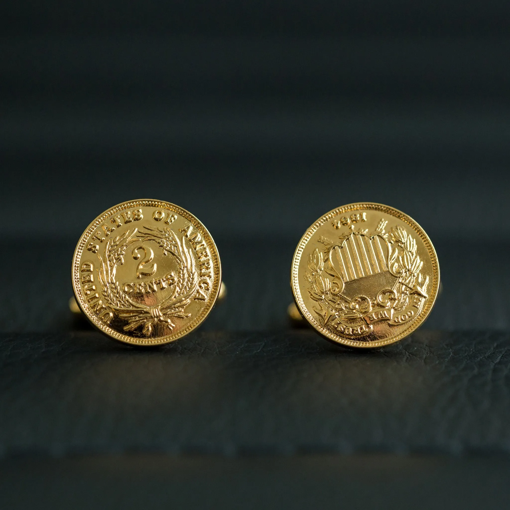 2 Cents Cuff Links