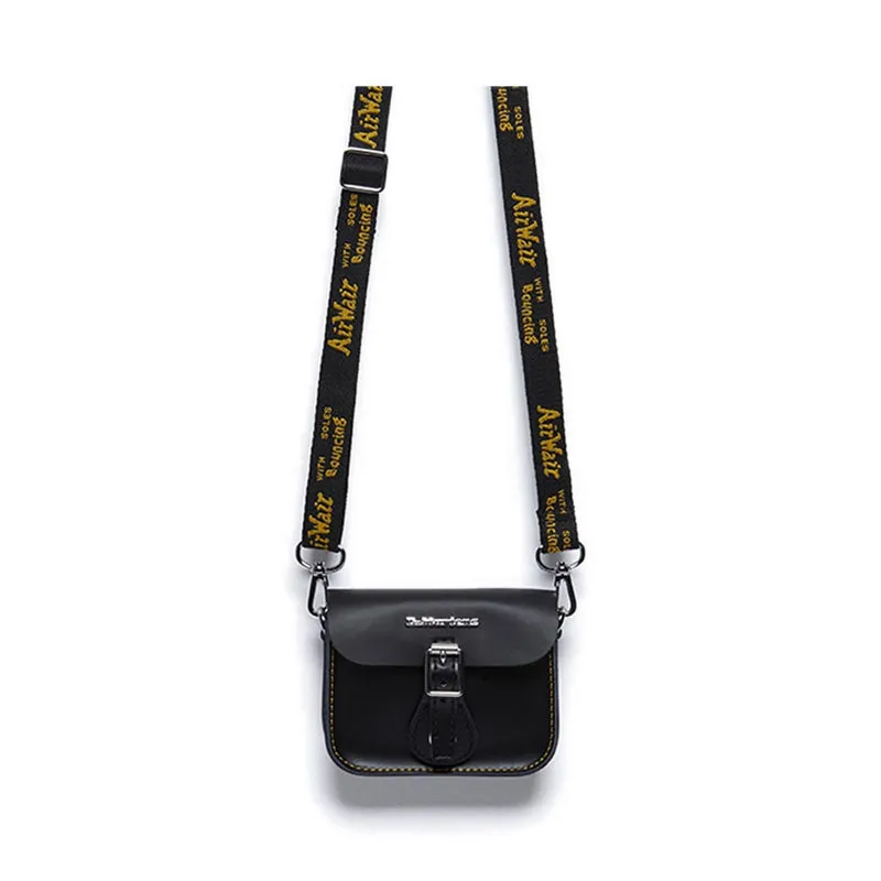 5" Satchel Bag Black Kiev Smooth