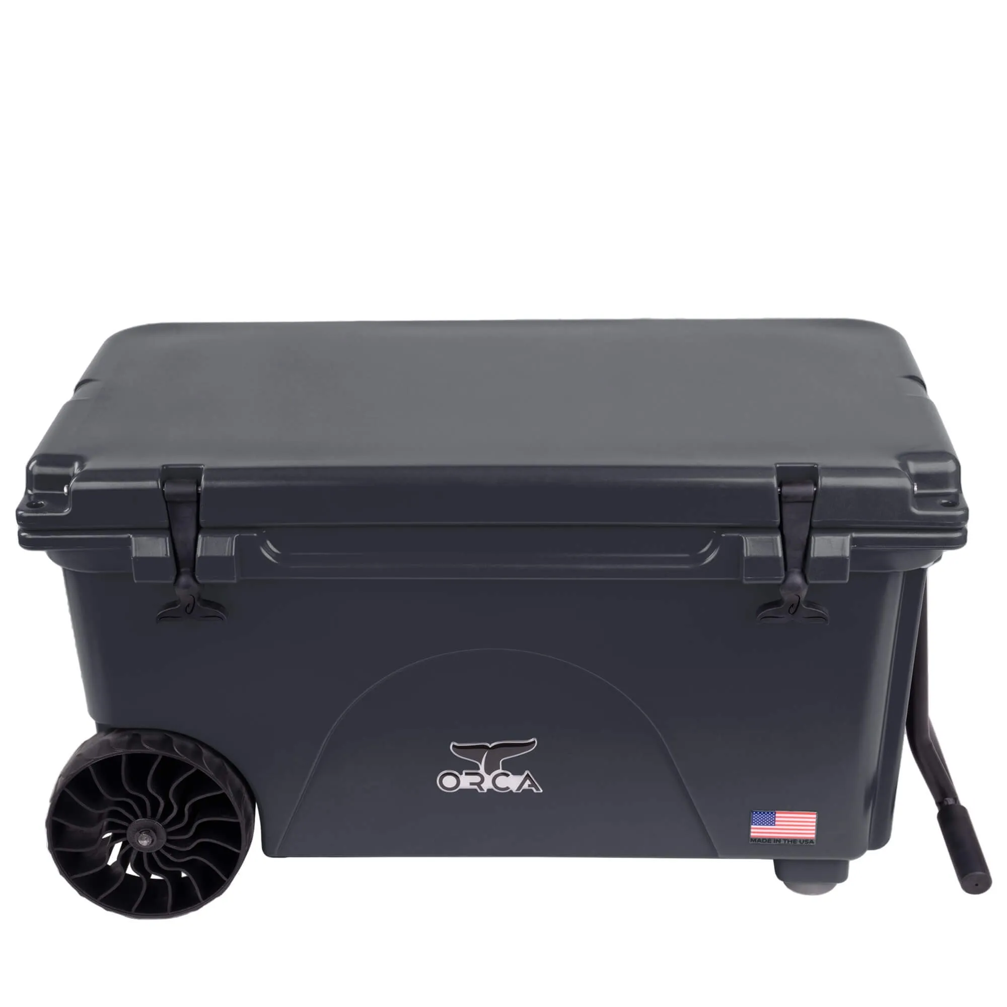 65 Quart Wheeled Cooler Charcoal