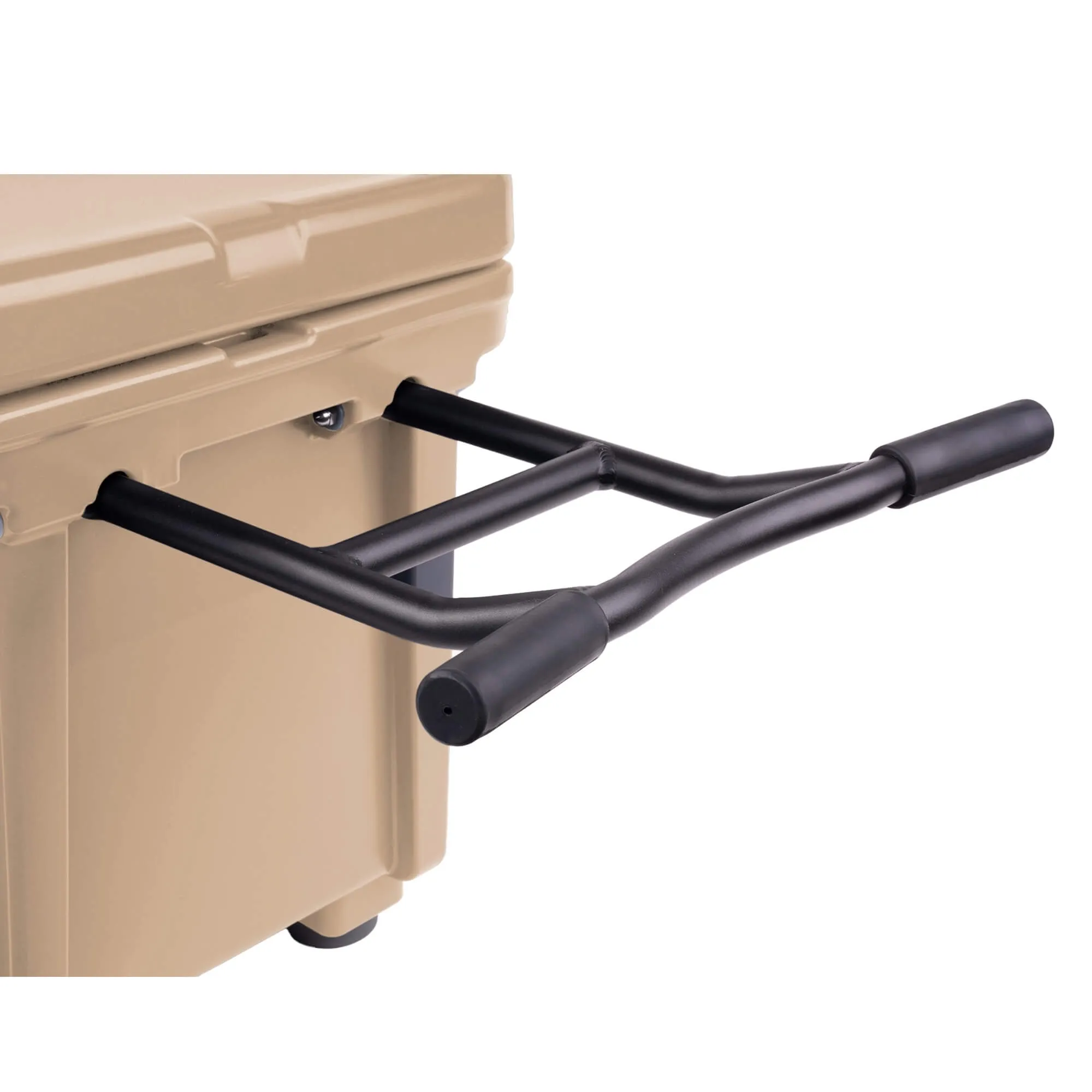 65 Quart Wheeled Cooler Tan