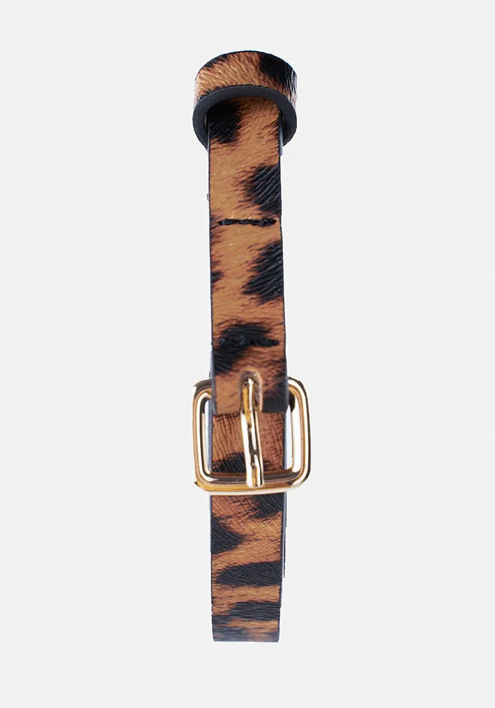 Animal Print Popsy Belt