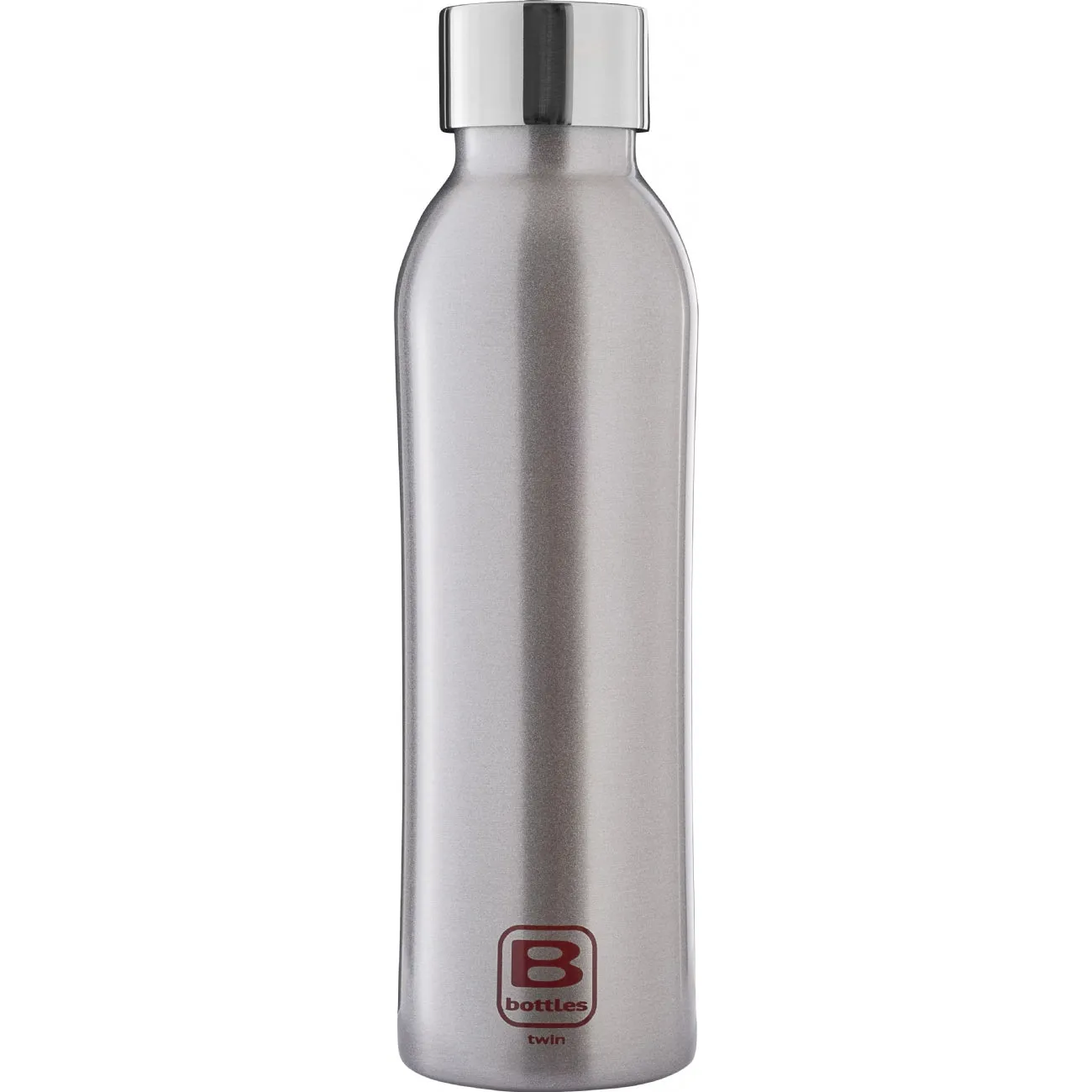 B BOTTLE BRUSHED SILVER