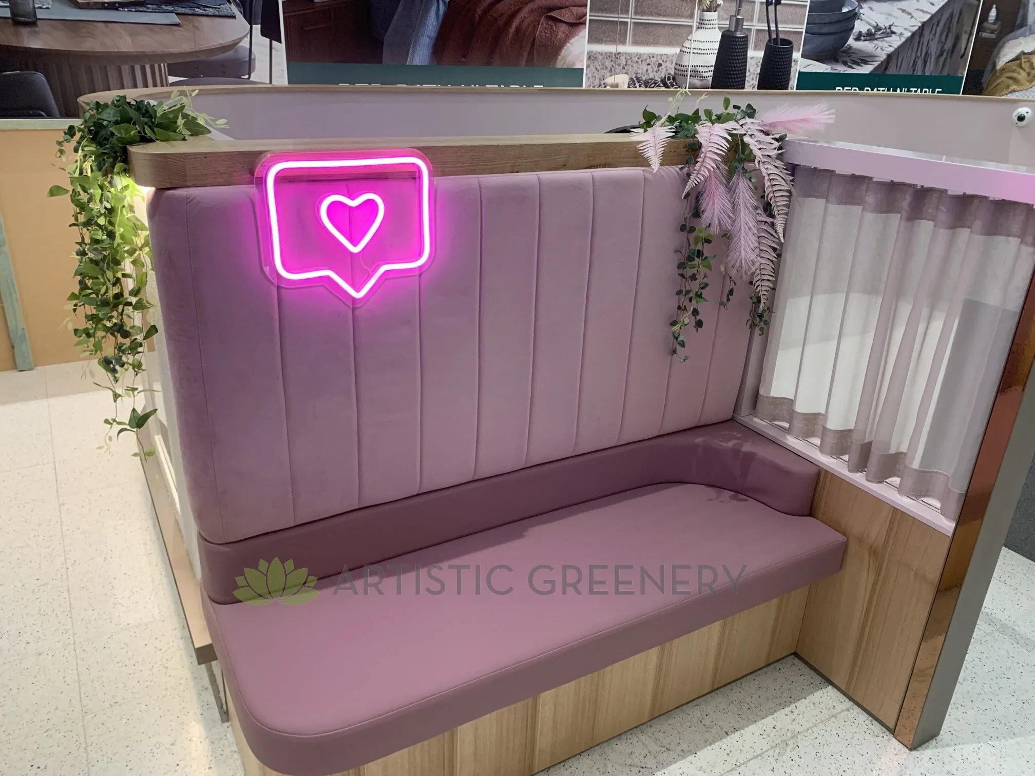 Bang on Brows (Booragoon) - Greenery Decoration for Kiosk
