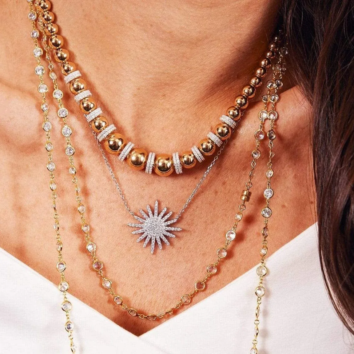 Bling Baller | LIMITED EDITION Graduated Necklace