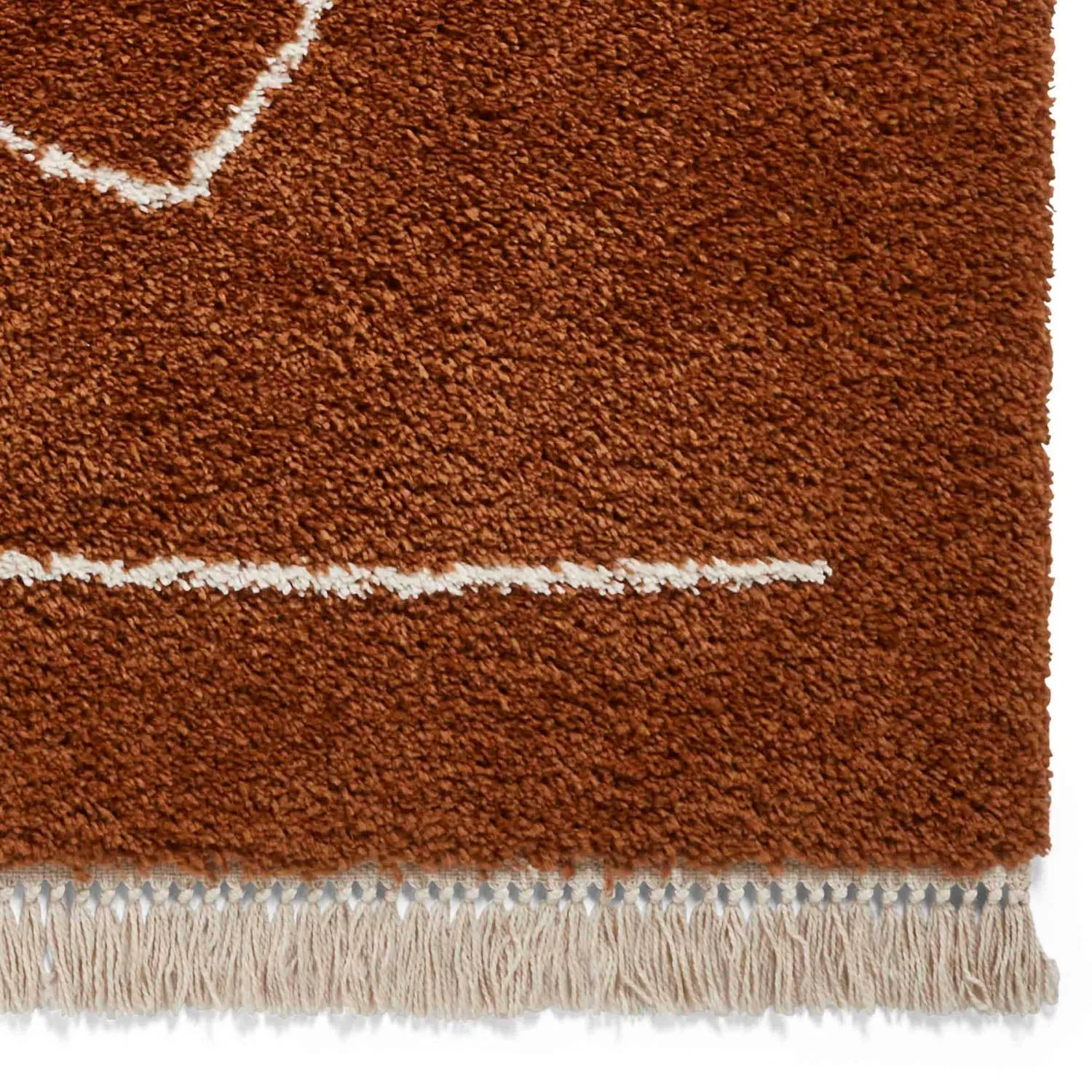 Boho A474 Rust Rug