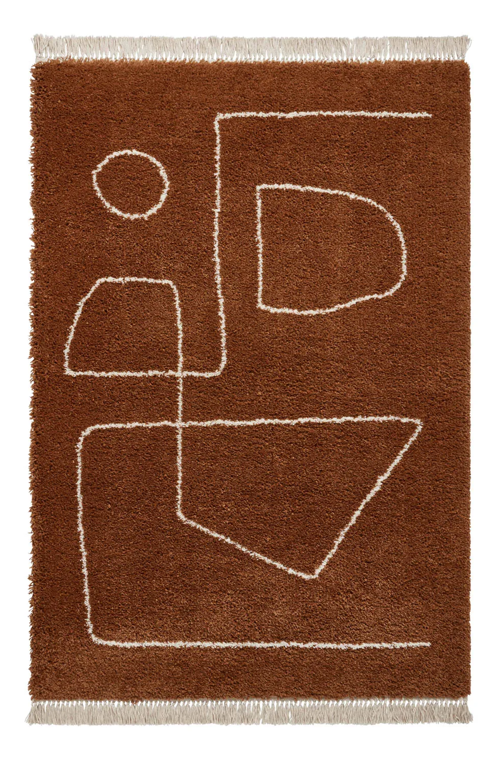 Boho A474 Rust Rug