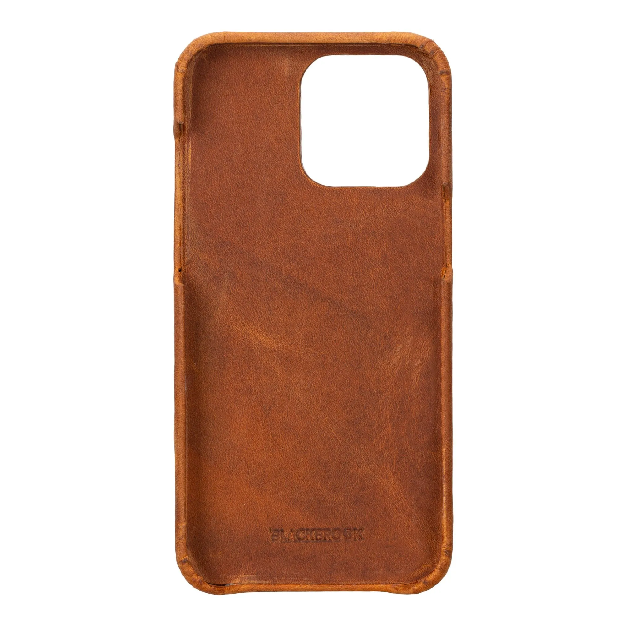 Burkley iPhone 15 Plus Wallet Case, Golden Brown