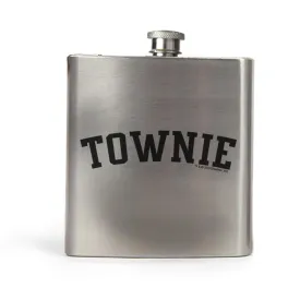 City on a Hill Townie Stainless Steel Flask
