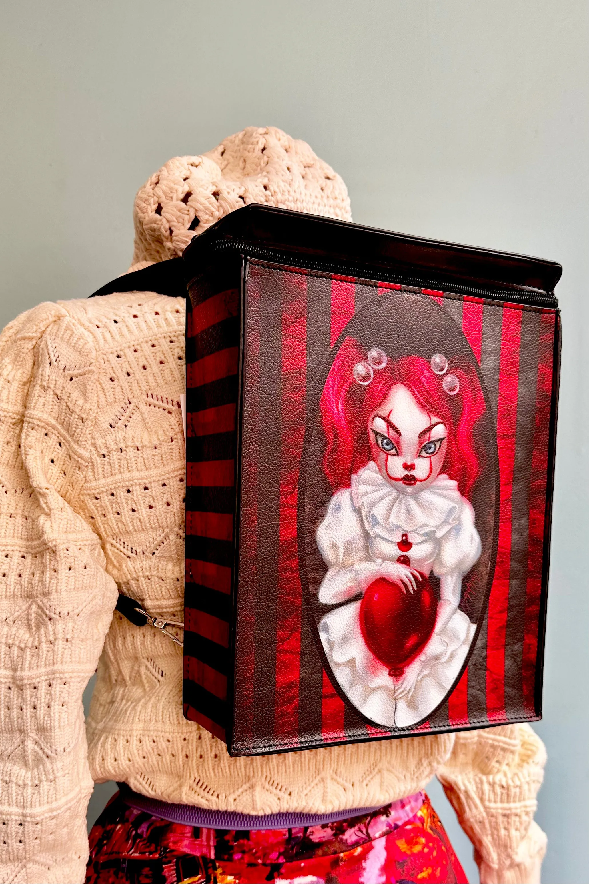 Clown Girl Mini Backpack