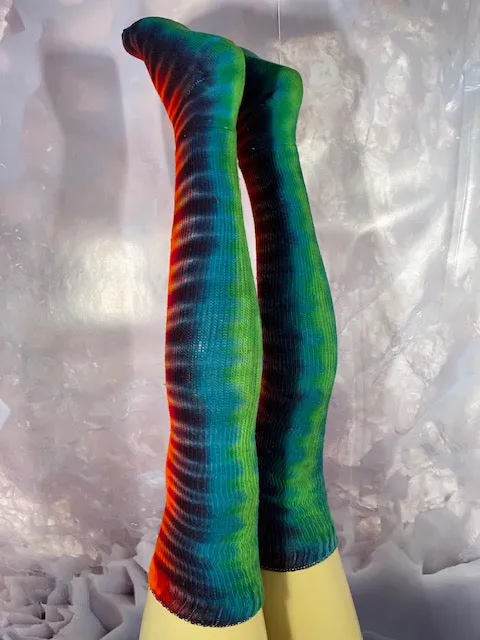 Romantic Colors of Love Thigh High Socks - Stylish & Comfortable Accessories for All Occasions