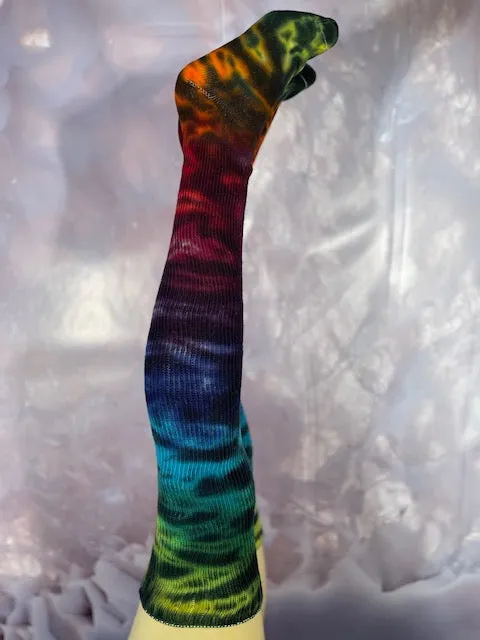 Chic Colors of Love Thigh High Socks - Vibrant & Stylish Stockings for All Occasions