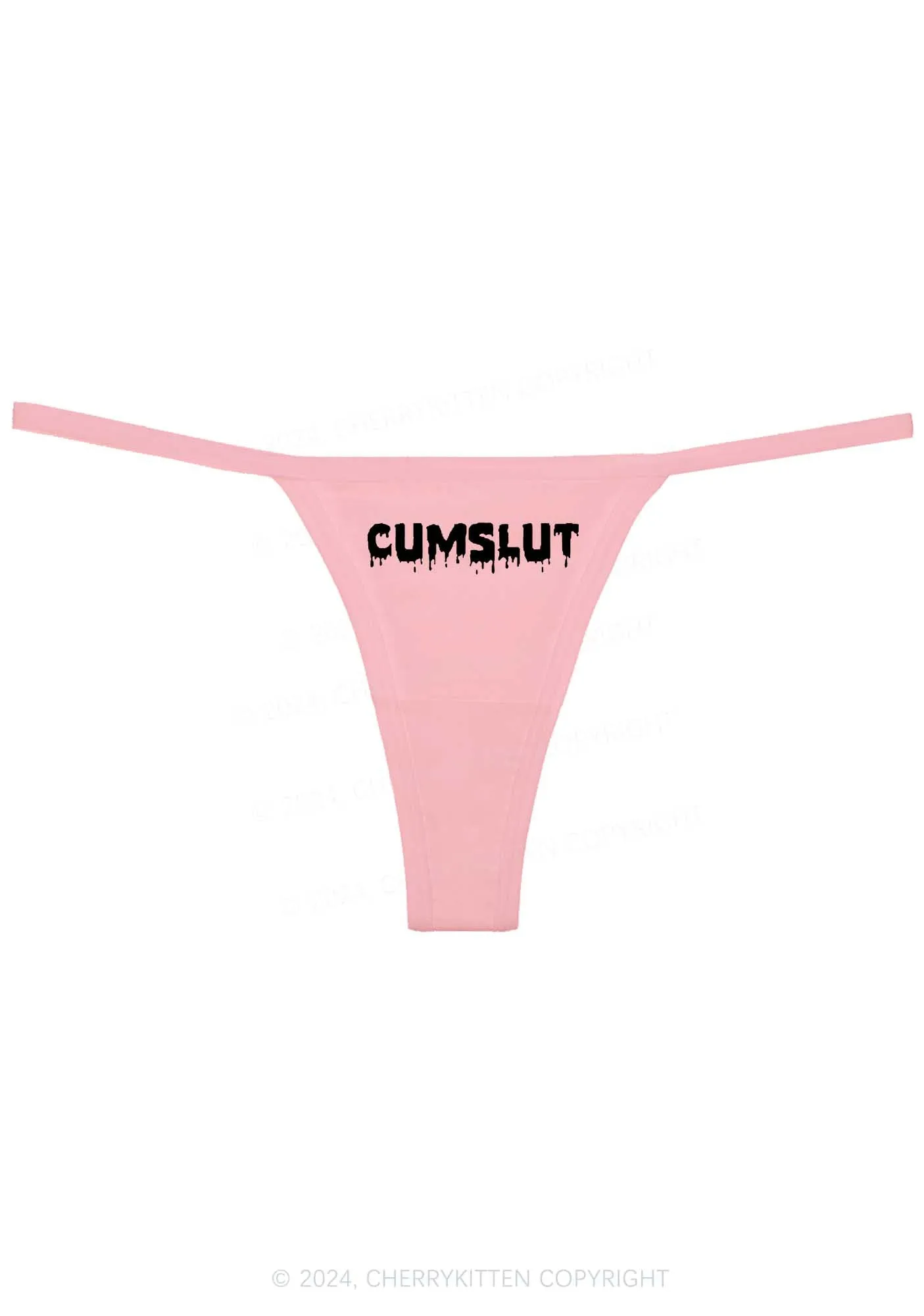 Comeslxt Y2K Flat String Thong Cherrykitten