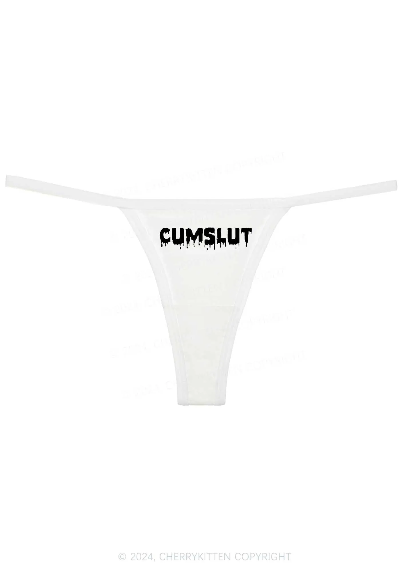 Comeslxt Y2K Flat String Thong Cherrykitten