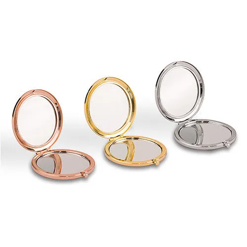 Compact Mirror Glitter Foil Makeup Mirror