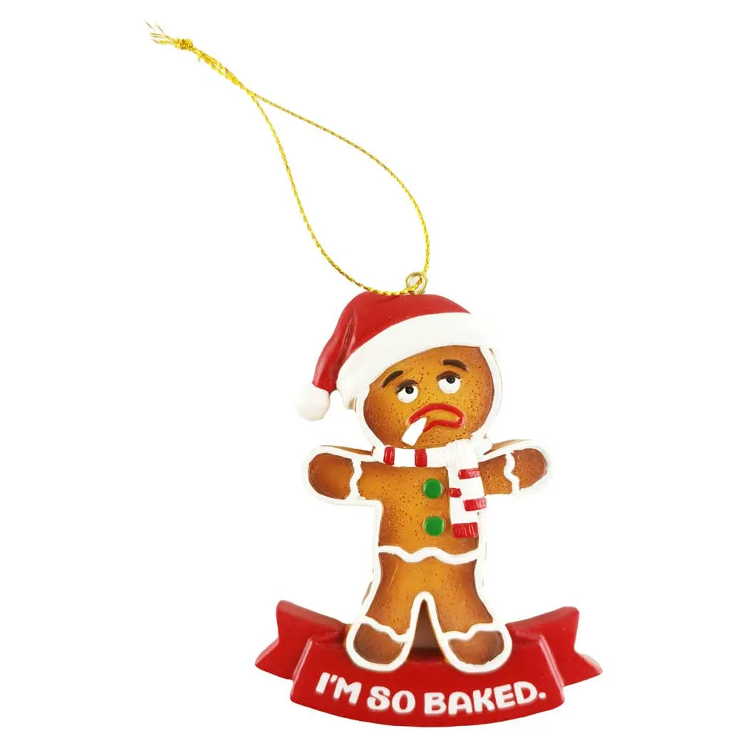 Crooked Christmas Ornament I'm So Baked