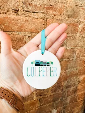 Culpeper Ceramic Ornament