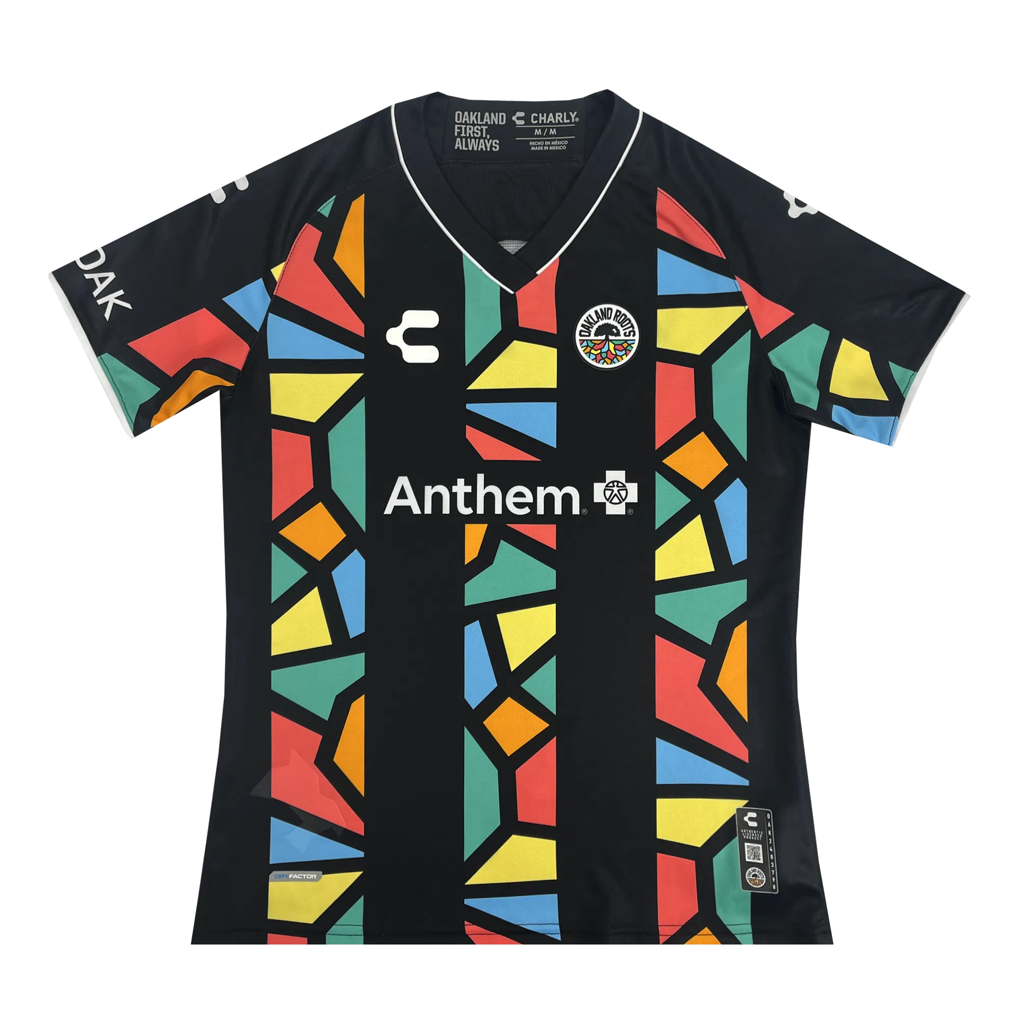 Custom Women's Oakland Roots SC First Kit ft. Anthem Blue Cross