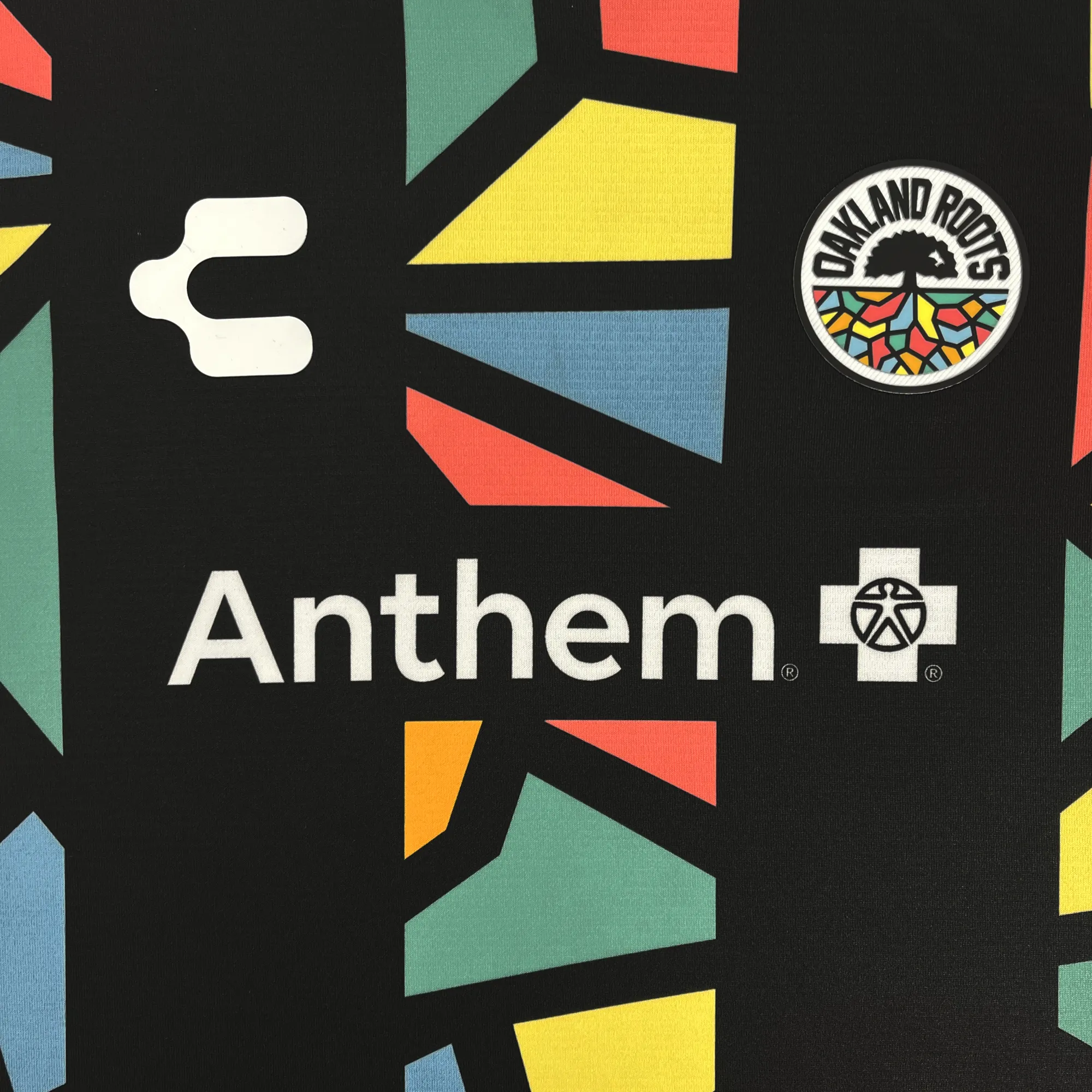 Custom Women's Oakland Roots SC First Kit ft. Anthem Blue Cross