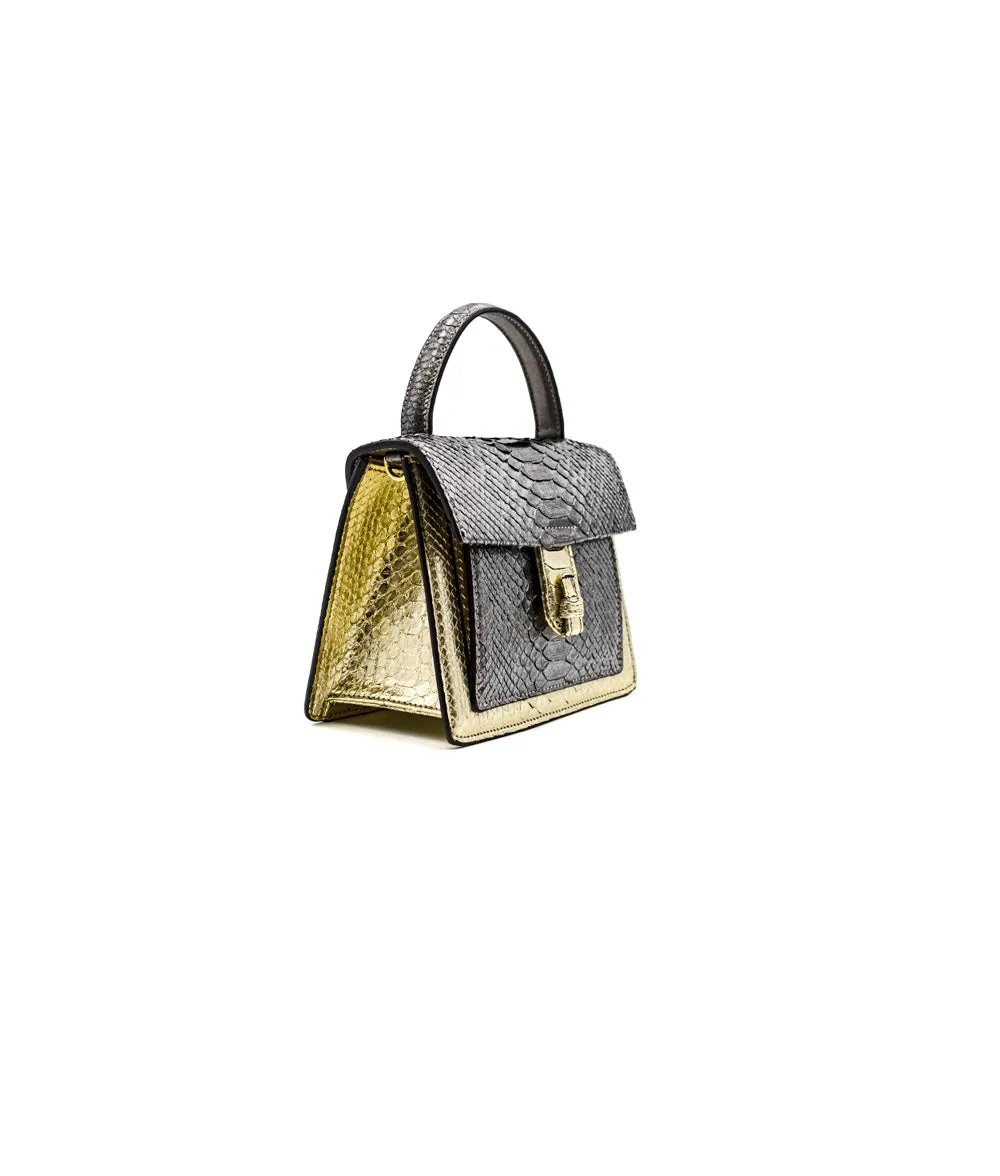Emma Bag in Gold/Ash
