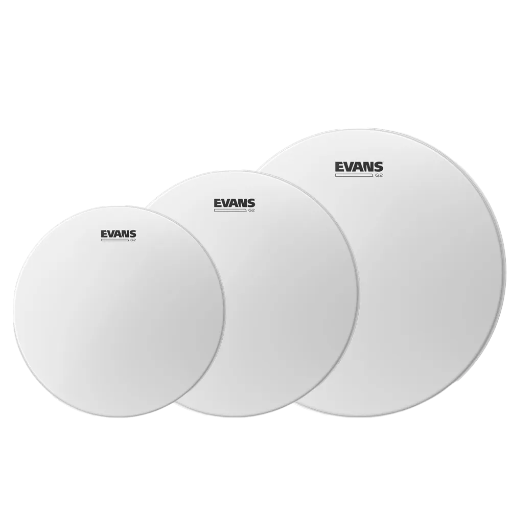 Evans Tom Pack: G2 Clear 10, 12, 14" FSN