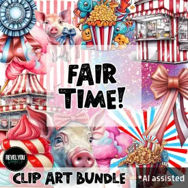 Fair Time Clipart Bundle