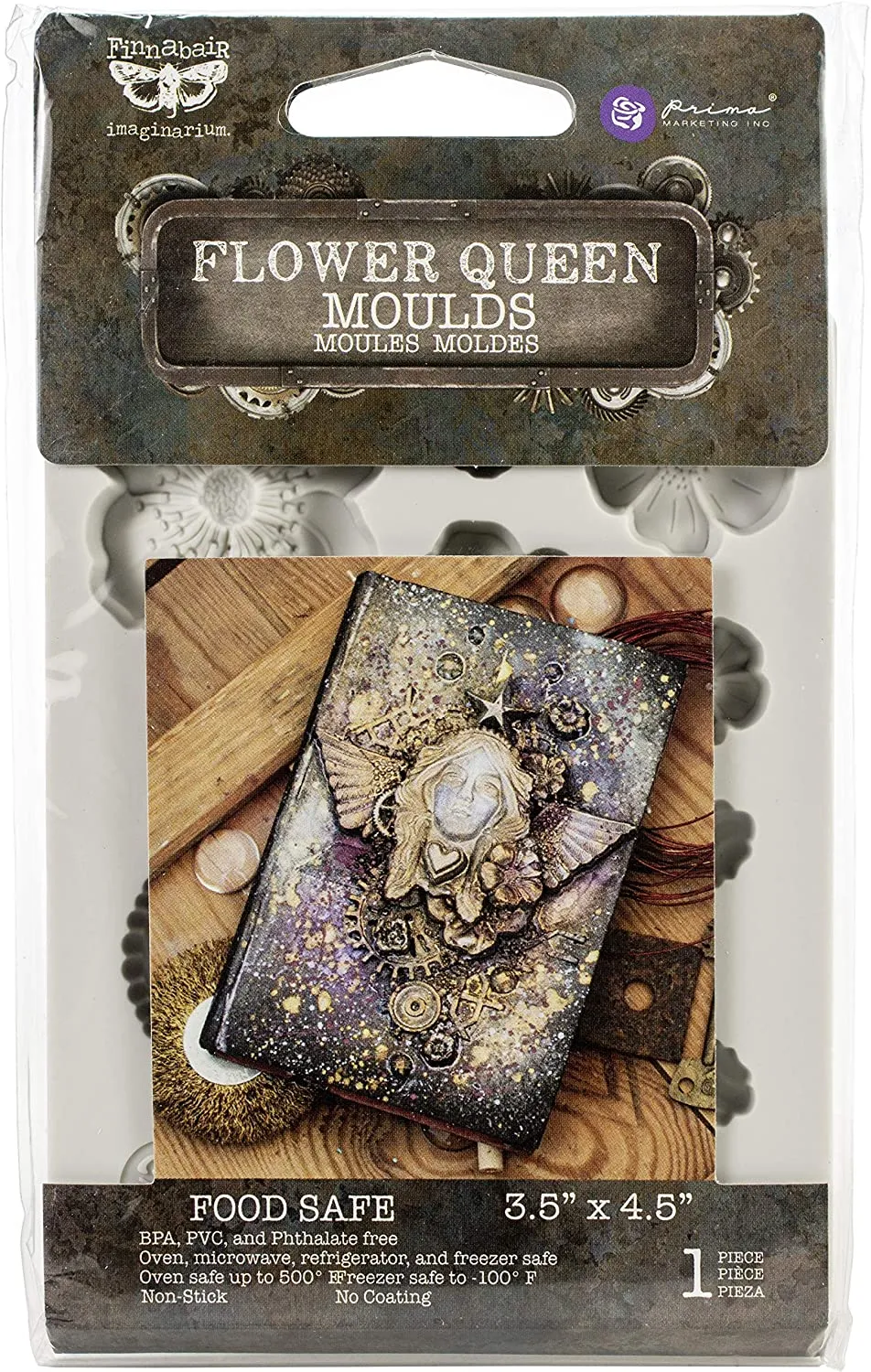 flower queen moulds by finnabair and prima