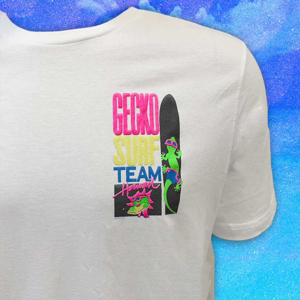 Gecko Surf Team '89 Classic White Beach Tee