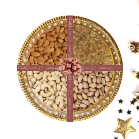 Gift Pack Containing Cashews, Almonds, Pistachios and Raisins