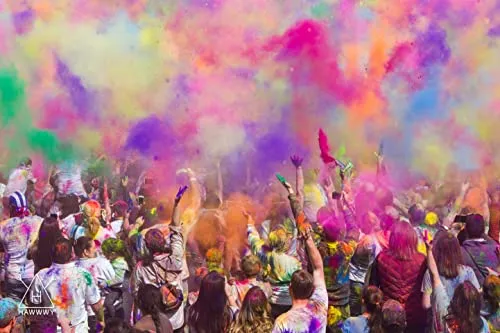 Hawwwy Colorful Powder for Holi Festival, Gender Reveal Powder Burnout Baby Girl