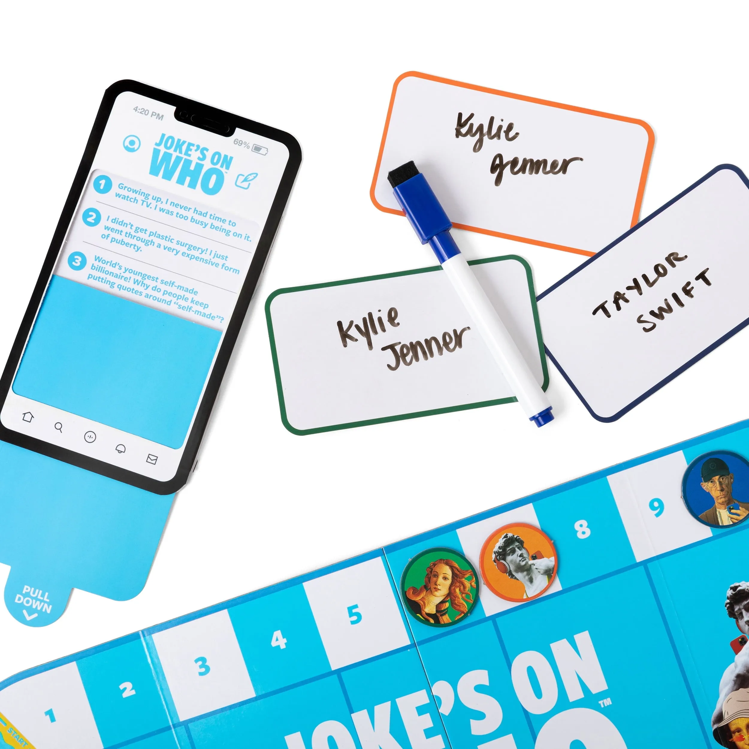 Jokes On Who? Party Game  The Fake Quote Trivia Game by What Do You Meme?