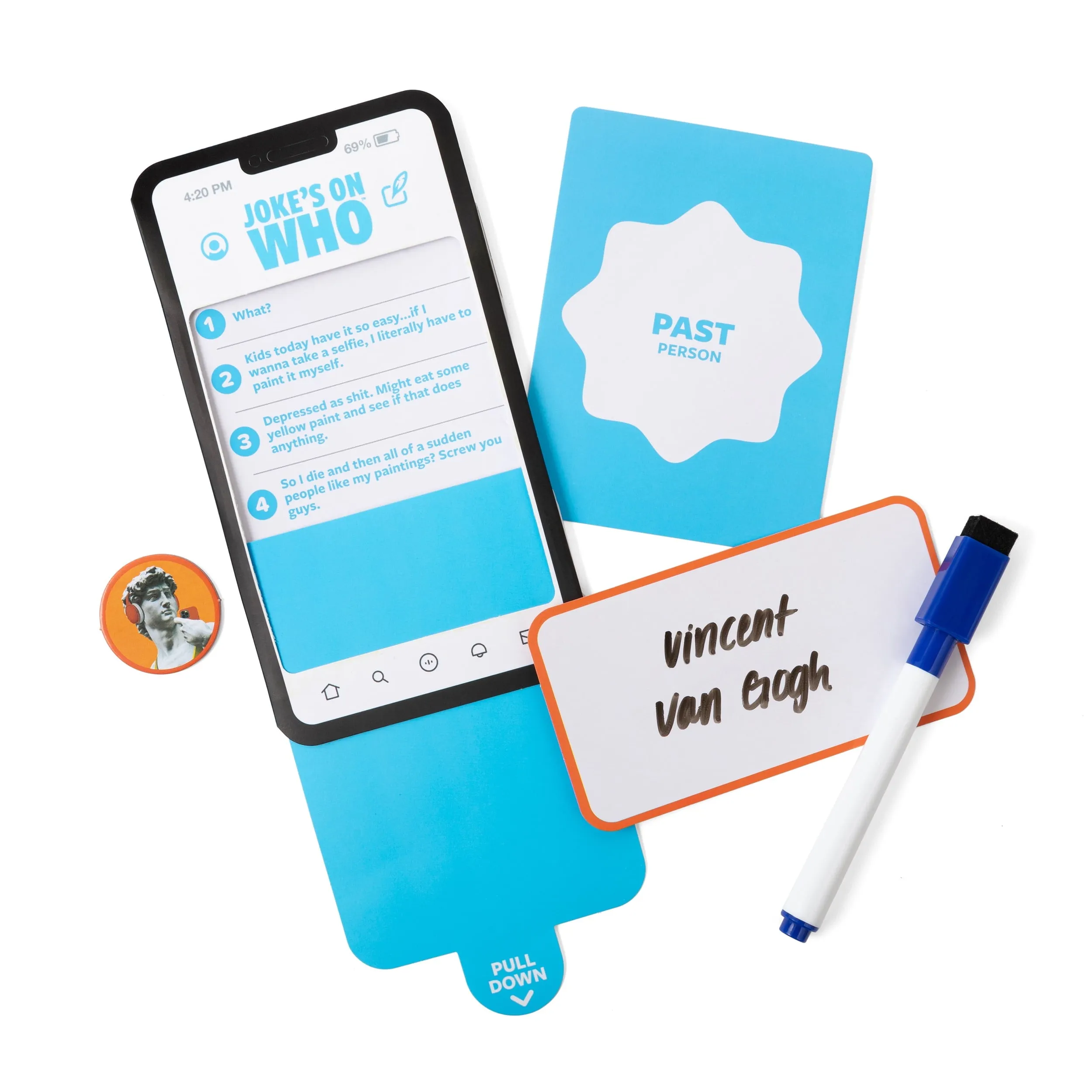 Jokes On Who? Party Game  The Fake Quote Trivia Game by What Do You Meme?