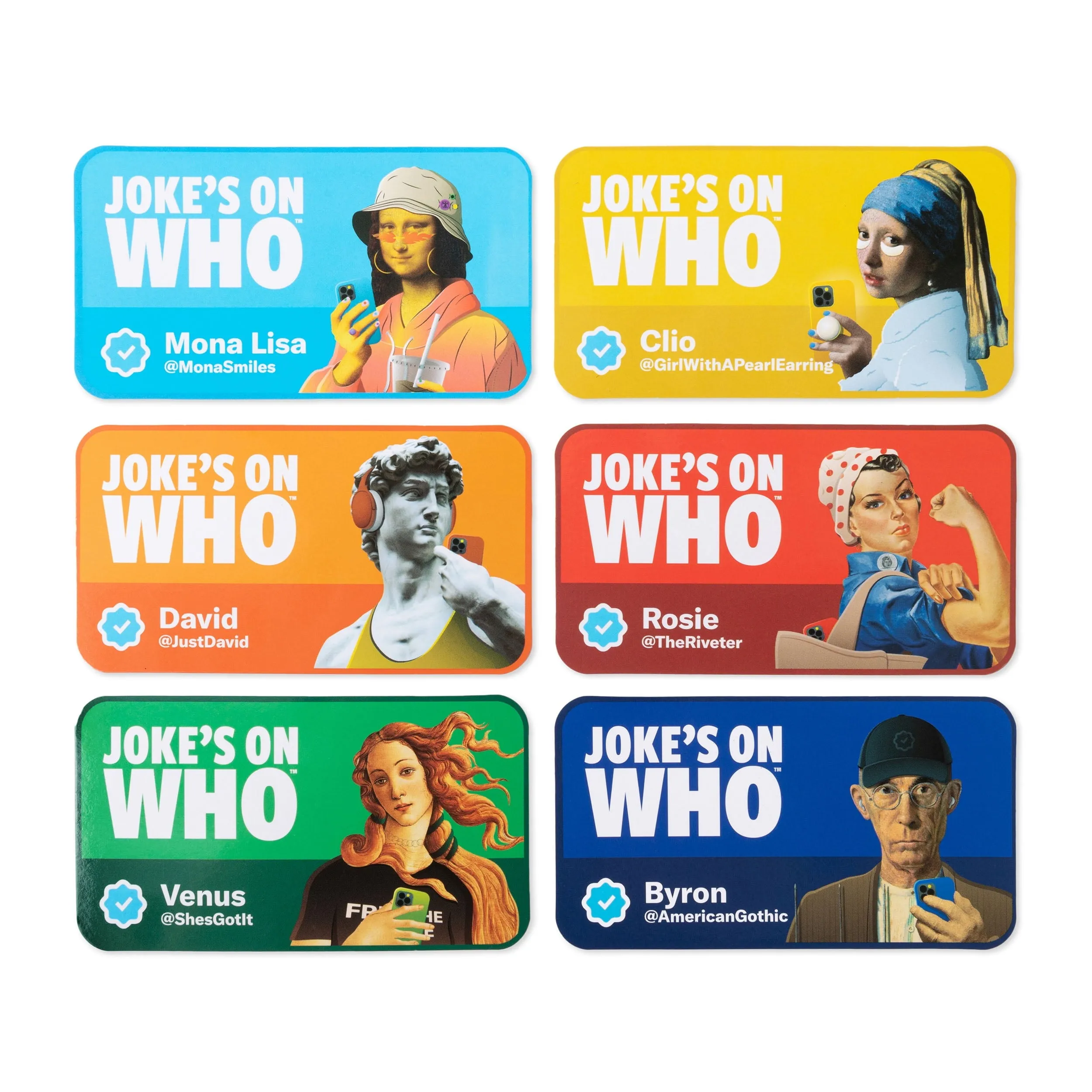 Jokes On Who? Party Game  The Fake Quote Trivia Game by What Do You Meme?