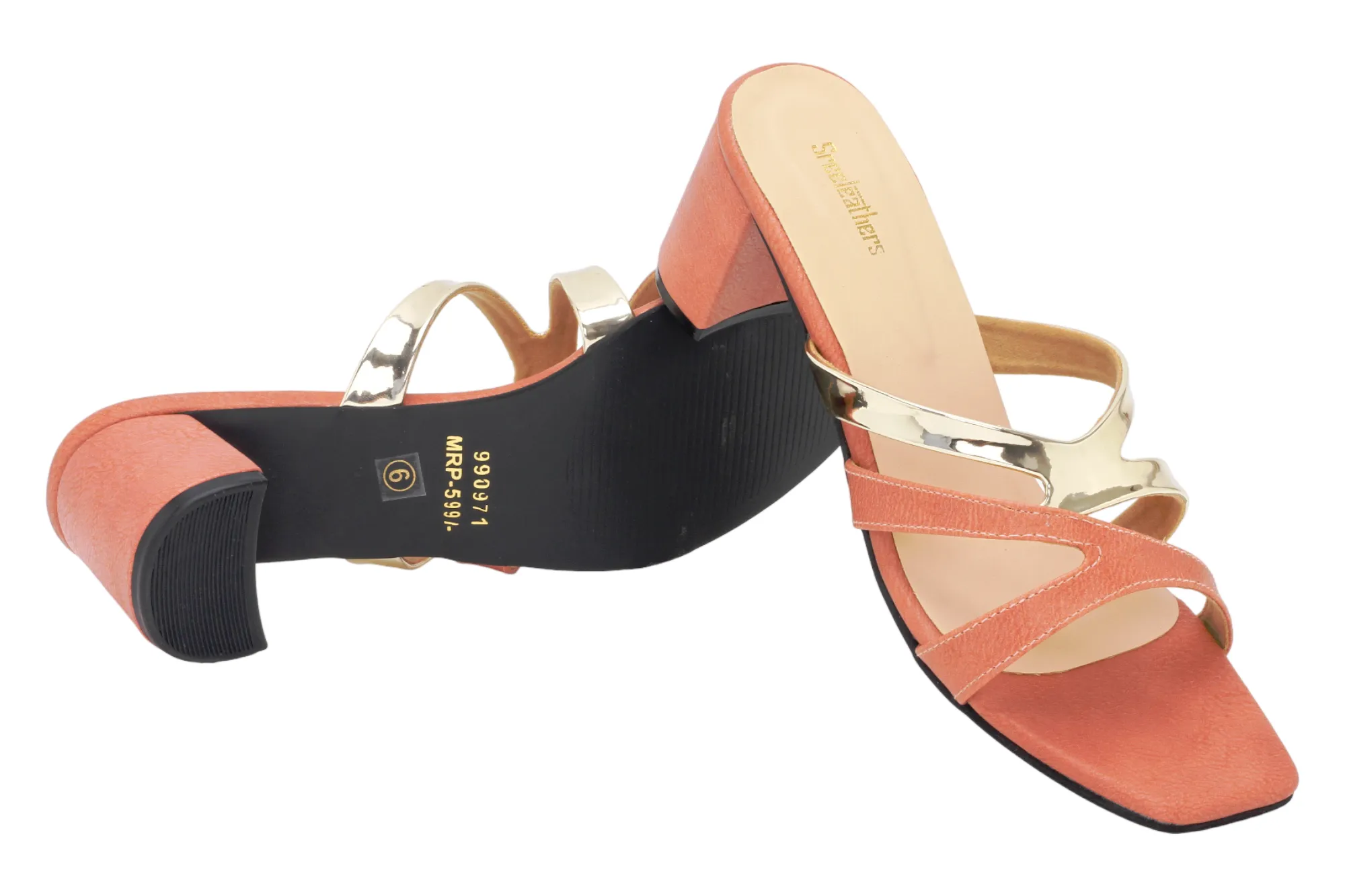 LADIES FANCY HEEL CHAPPAL 990971