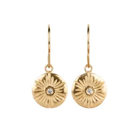 Large Lucia Vermeil Dangle Earrings