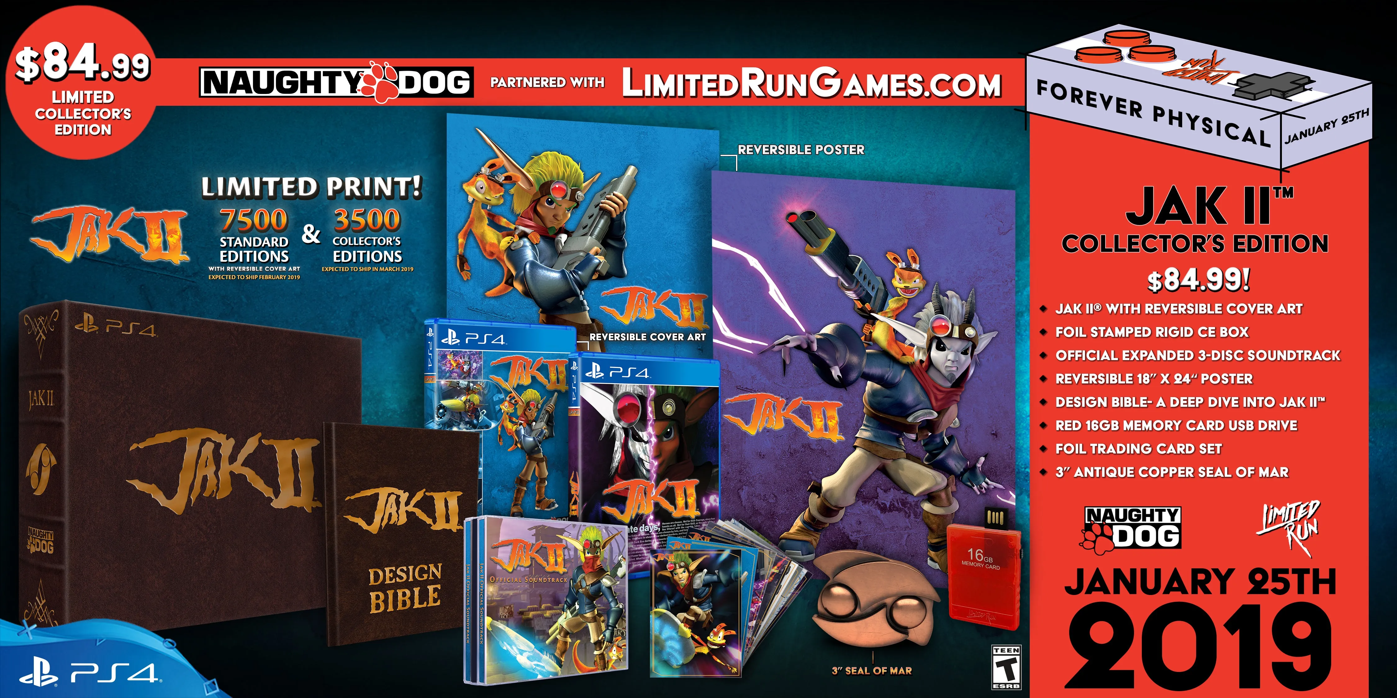 Limited Run #212: Jak II Collector's Edition (PS4)