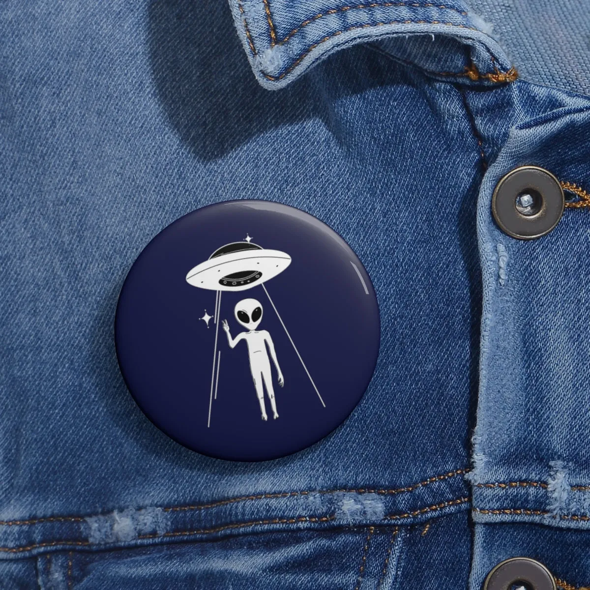 LONER -ALIEN KOKO Pin Buttons