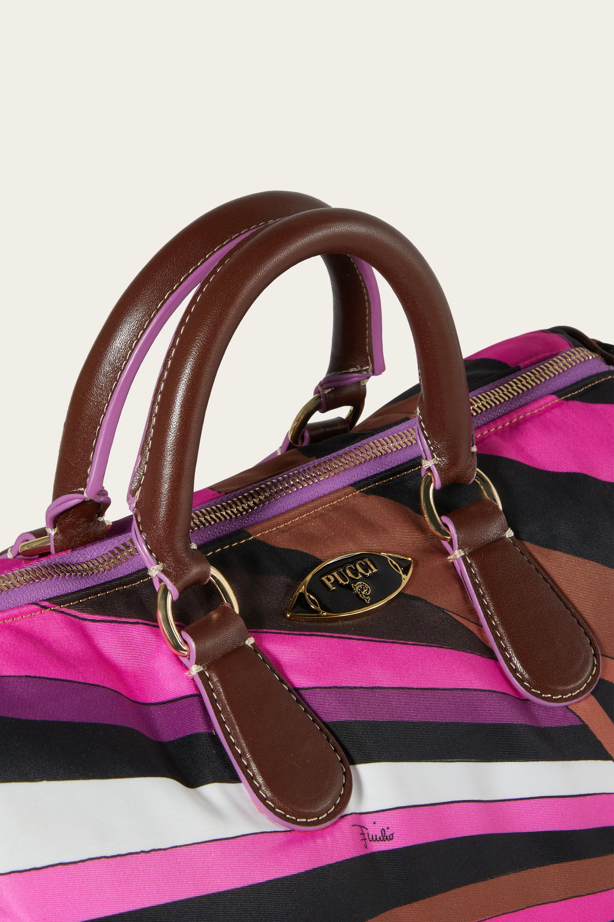 Medium Iride-Print Holdall