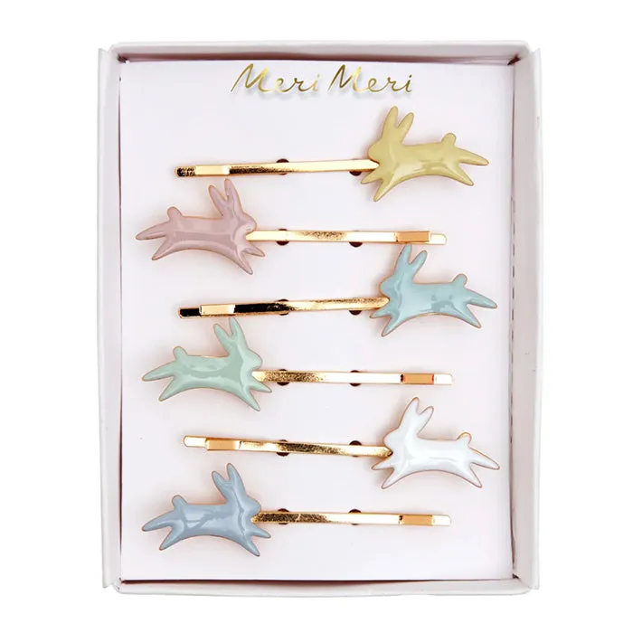 Meri Meri Bunny Enamel Hair Slides