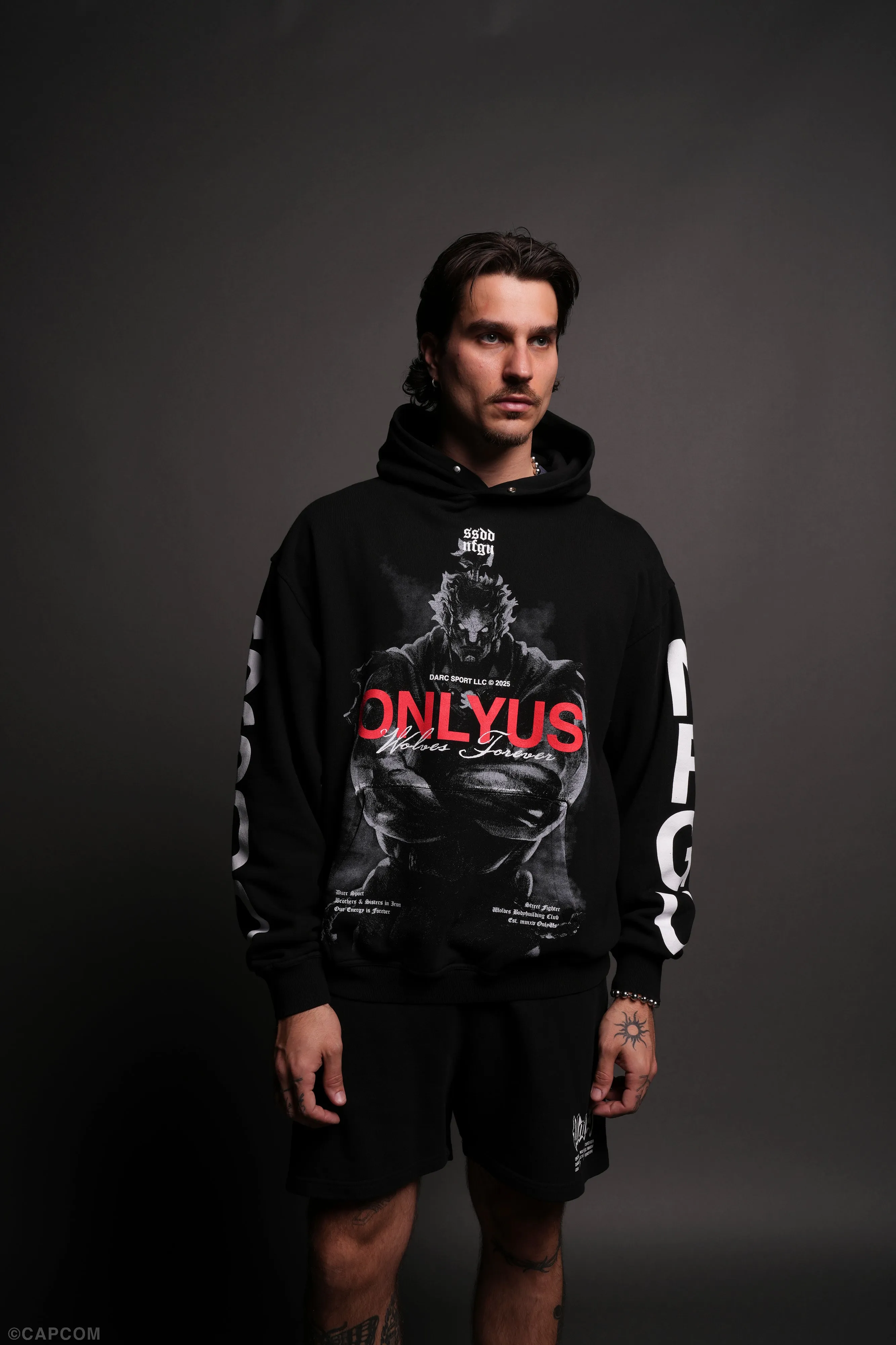 Messatsu "Pierce" Hoodie in Black