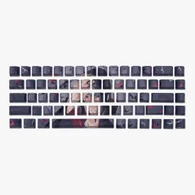 Naruto x HG 68 Keycaps Set - Itachi
