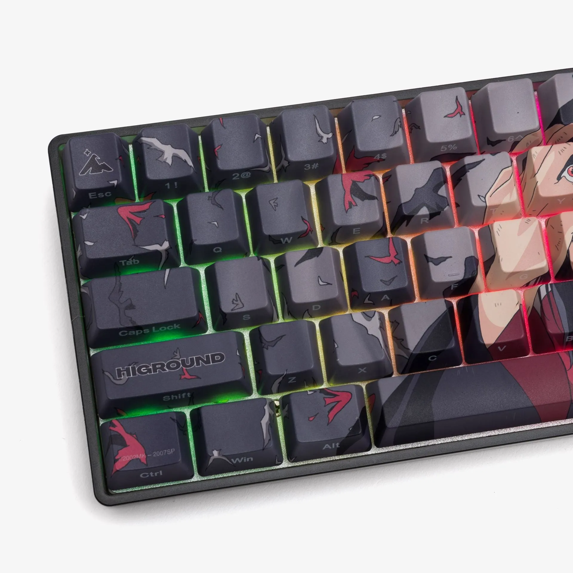Naruto x HG 68 Keycaps Set - Itachi