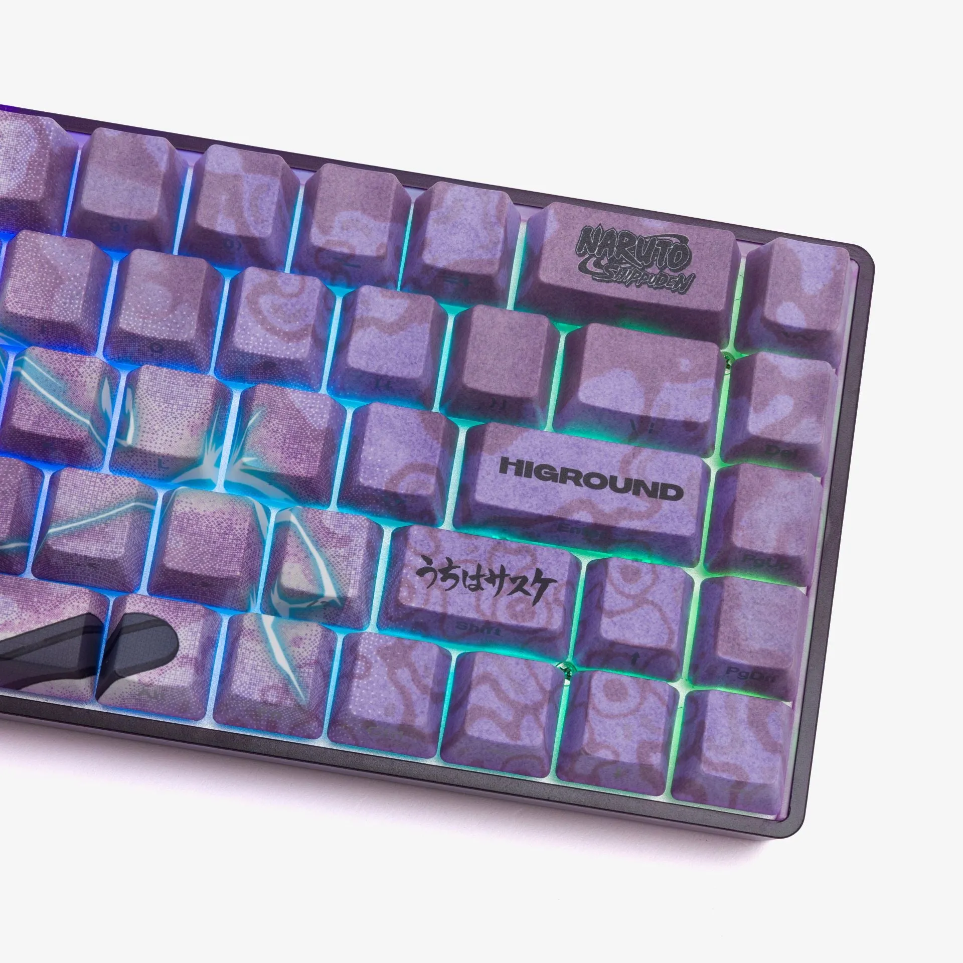 Naruto x HG 68 Keycaps Set - Sasuke