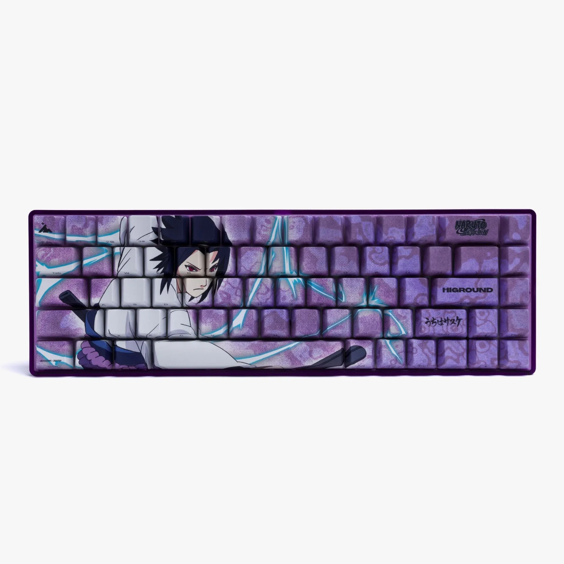 Naruto x HG 68 Keycaps Set - Sasuke