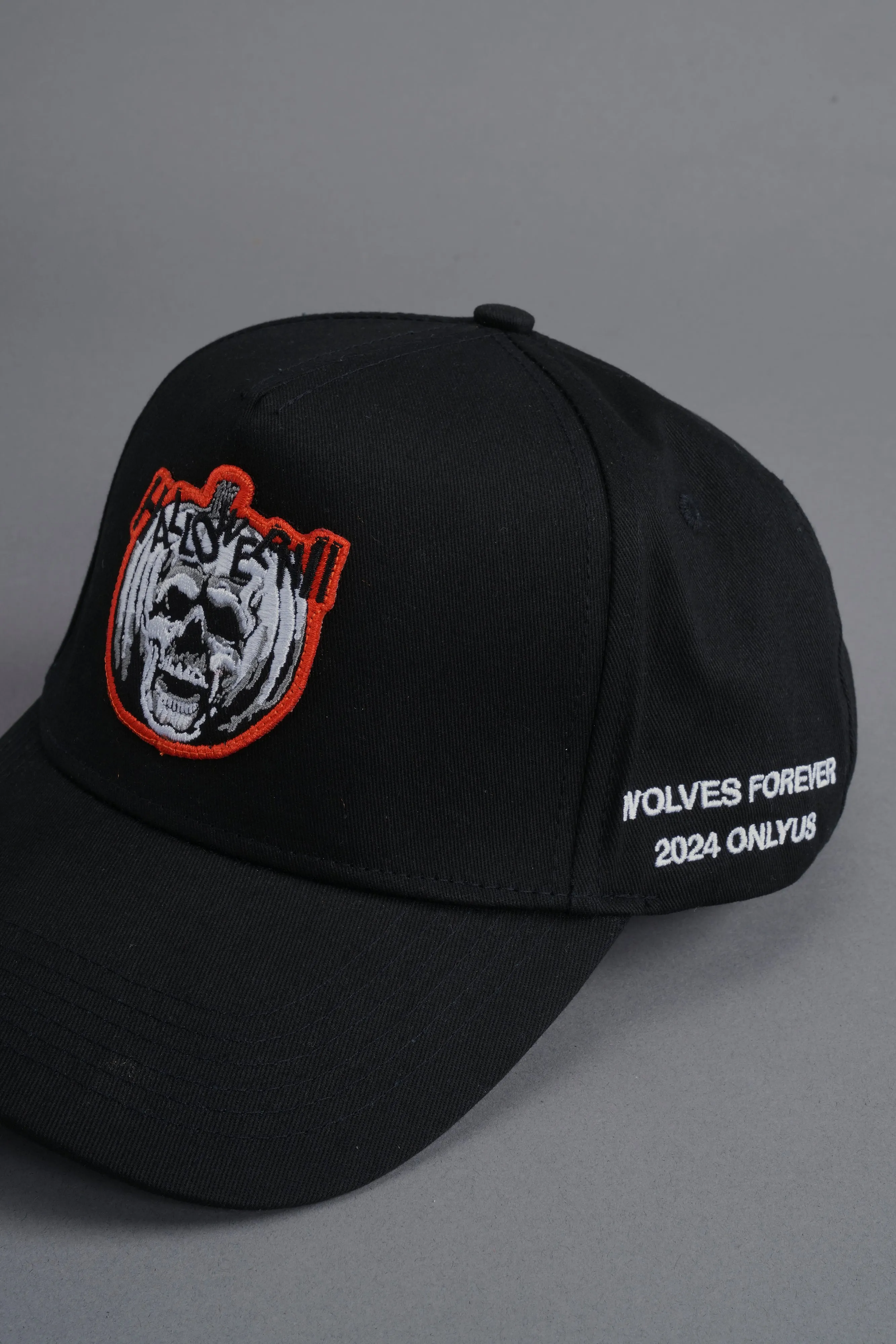 Only Just Begun 5 Panel Hat in Black