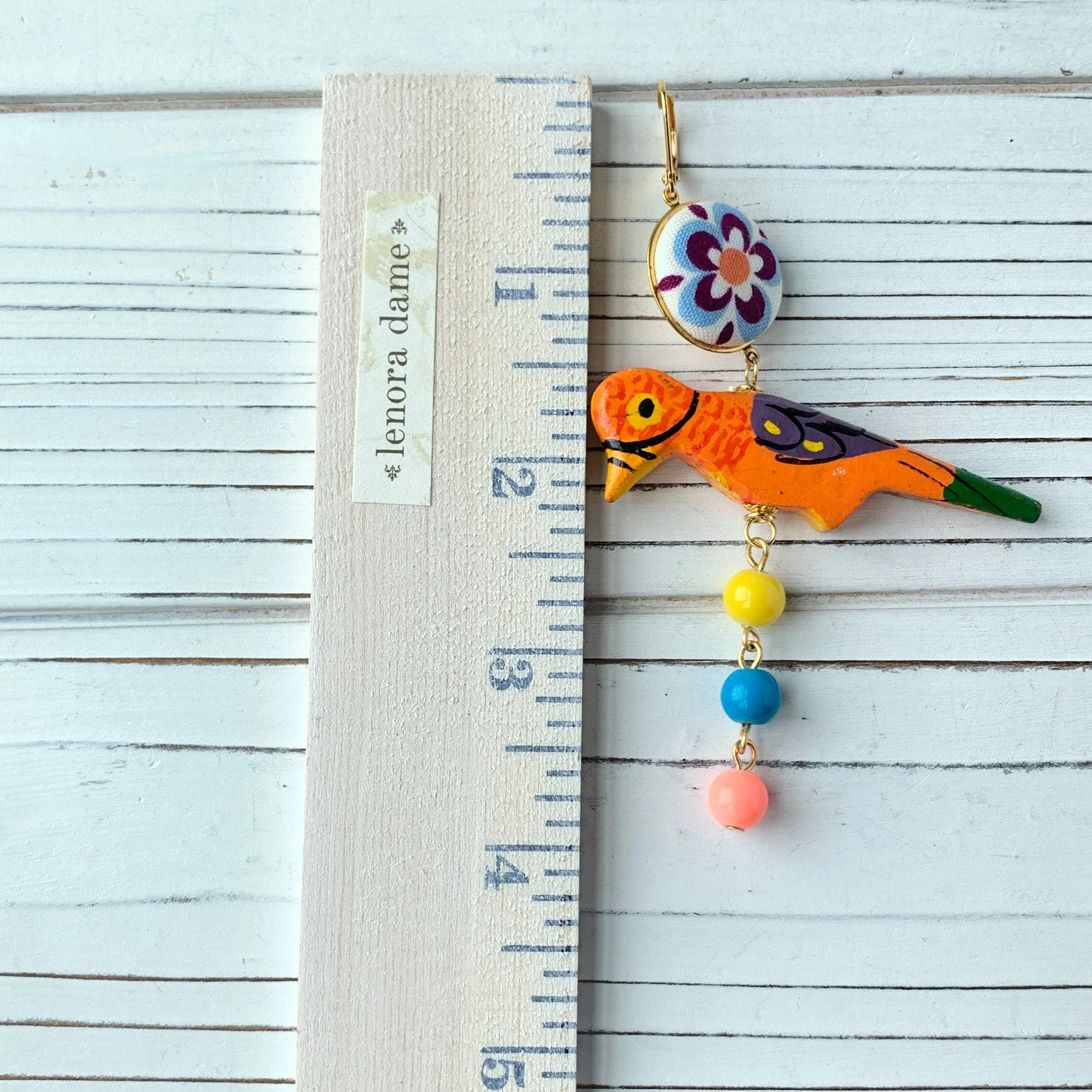 Polly Parrot Earrings