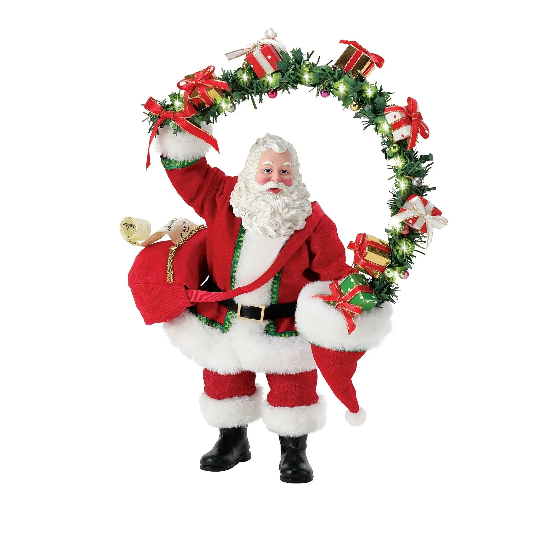 Possible Dreams Hatfull of Gifts Santa